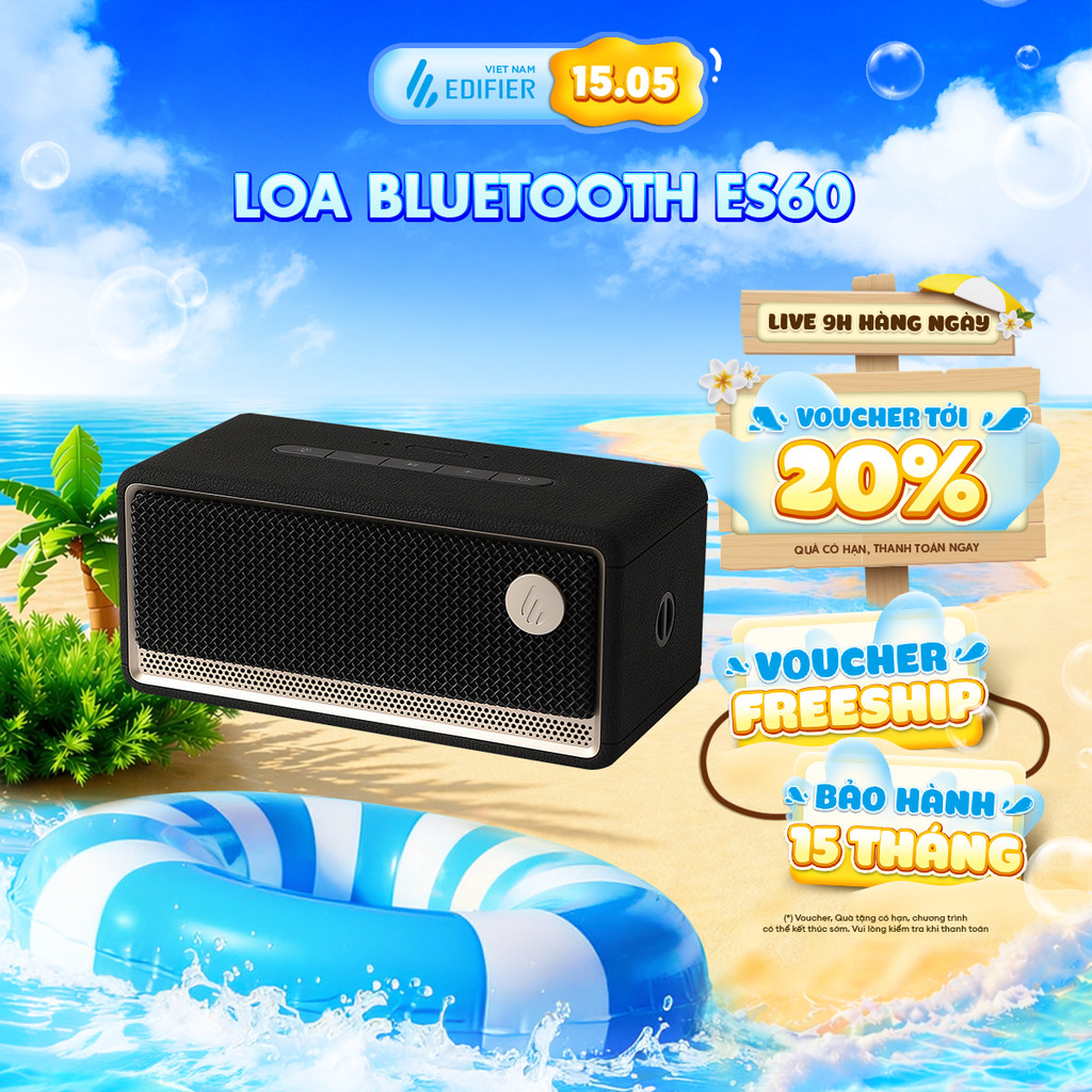 Loa Bluetooth Không Dây Để Bàn EDIFIER ES60 - Công Suất 34W - Chơi Nhạc Đến 9H - Âm Thanh 360 Độ - 1