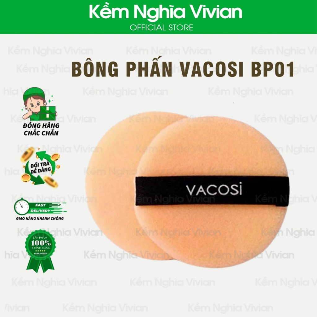 Bông phấn Vacosi BP01 (MP7872)