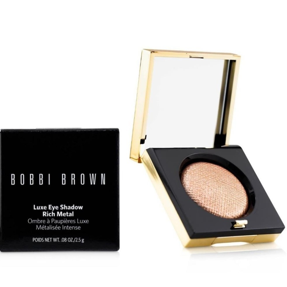 Bắt Sáng Mắt Bobbi Brown - Highlight bobbi Brown Moonstone Bản Luxe Eye Shadow màu nhũ cam bạc Moons