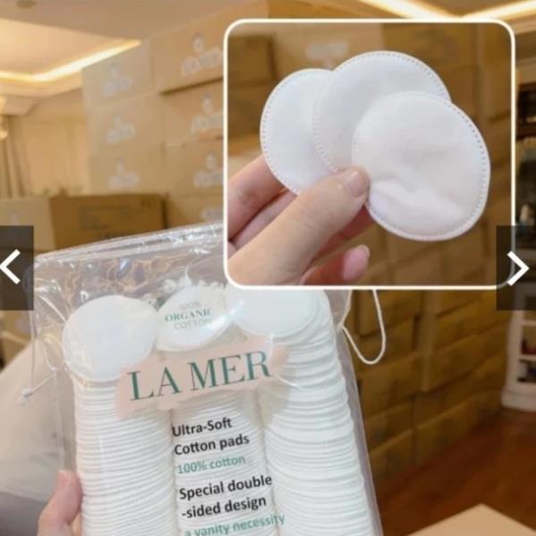 Bông Tẩy Trang Lamer Chính Hãng 100% Cotton 1 miếng