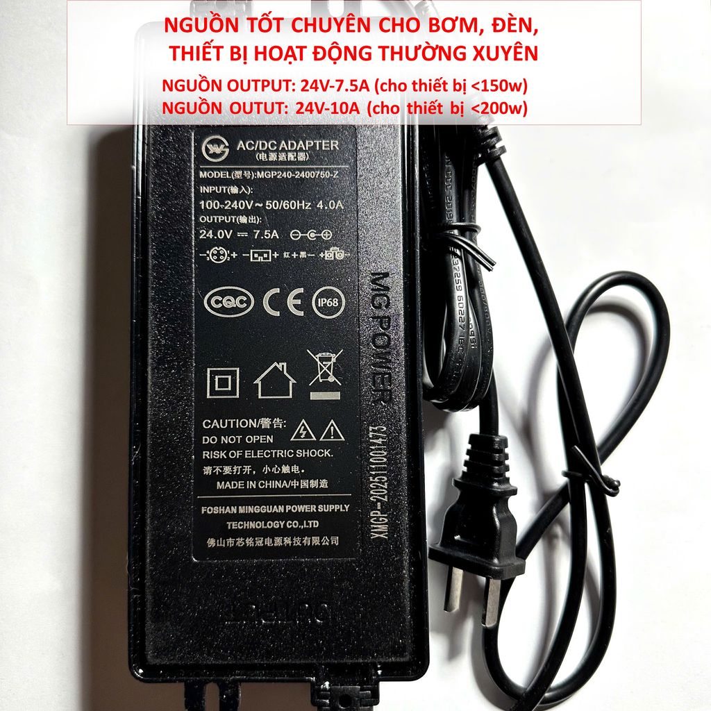 [hàng sẵn] Nguồn máy bơm Marine DC15000,  Chaning, các bơm, đèn có công suất lớn