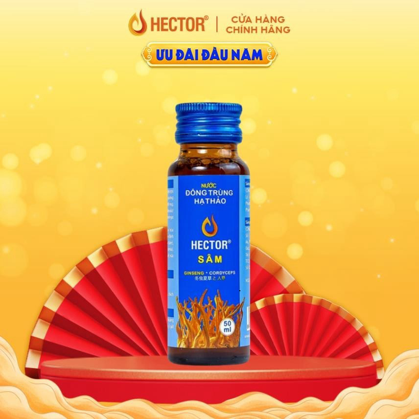 Nước Đông Trùng Hạ Thảo Hector Sâm 50ml (Mộc)