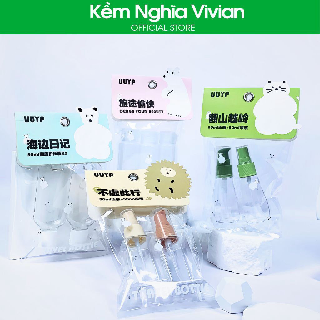 Bộ Chiết Mỹ Phẩm YP-E85, YP-E87