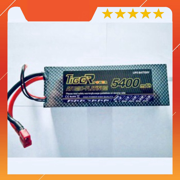 [HỎA TỐC] Pin 2s 5400mah 7.4v chơi 40p cho xe tàu và flycam