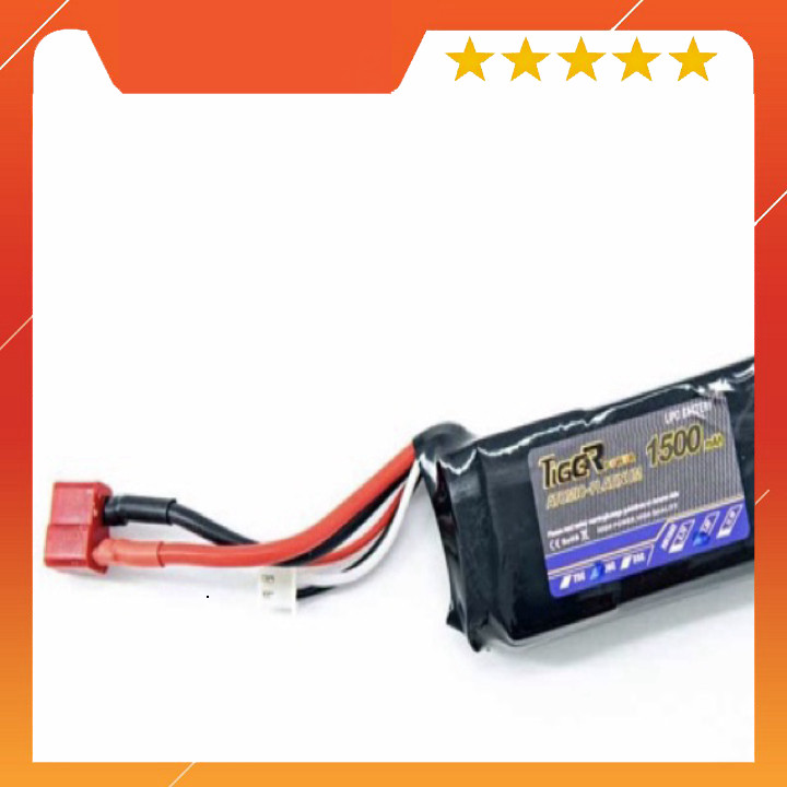 [HỎA TỐC] Pin lipo 2s 1500mah 30c 7.4v cho đồ chơi rc8
