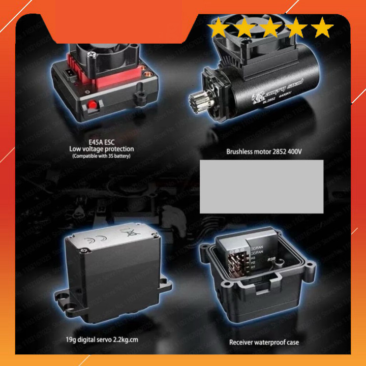 [HỎA TỐC] xe điều khiển Truggy Hyper Go 14210 v3 sườn nhôm bản combo pin trâu 3s 4000mah chạy 80km/h