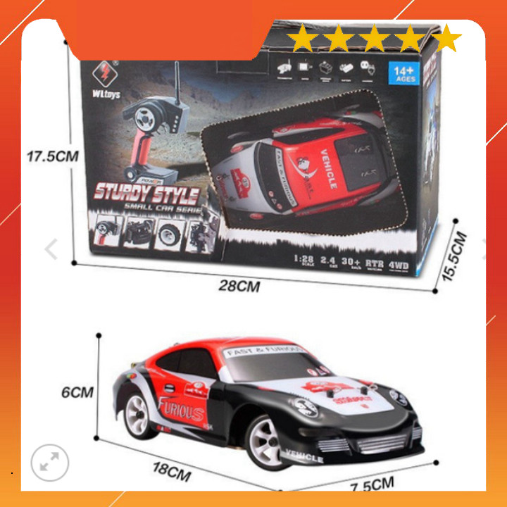 [HỎA TỐC] Wltoys K969 – Xe ô tô Drift Điều Khiển Từ Xa Tốc Độ Cao Wltoys k969, 2 cầu 4WD, Khung Kim 