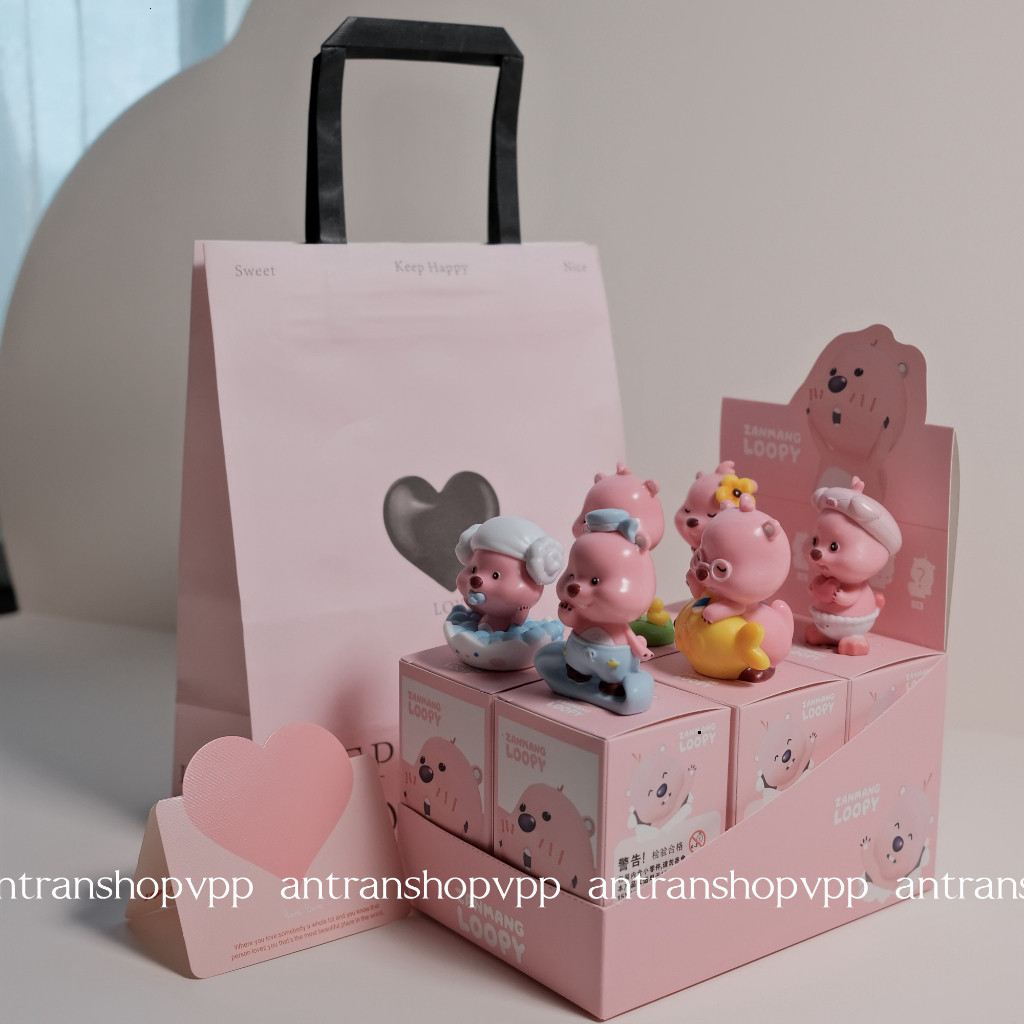 (H) (Version 6) Blindbox Loopy mô hình nhân vật hoạt hình phiên bản Loopy Wonders cute dễ thương dec