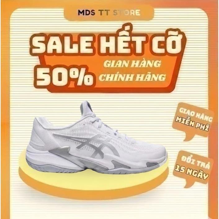 KMD STORE -  Giày Thể Thao Asics Court FF3 'White Pure Silver'