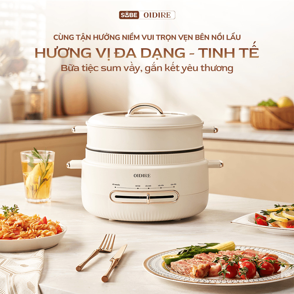 Nồi Lẩu Điện Đa Năng OIDIRE ODI07A 4L