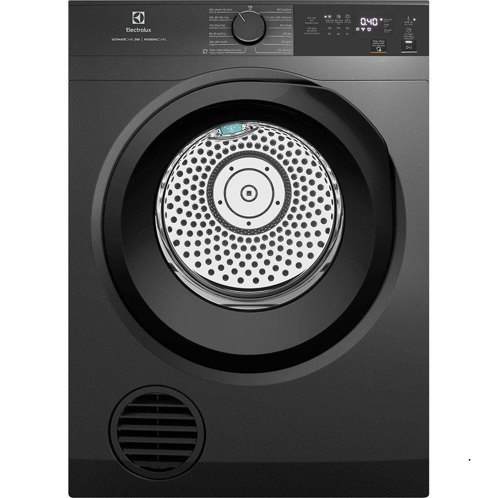 [CHÍNH HÃNG] Máy Sấy Quần Áo Thông Hơi 9kg Electrolux EDS904N3SC, EDS904H3WC