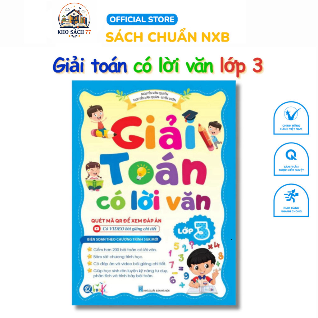 Sách - [Lớp 3] - Giải Toán Có Lời Văn Lớp 3