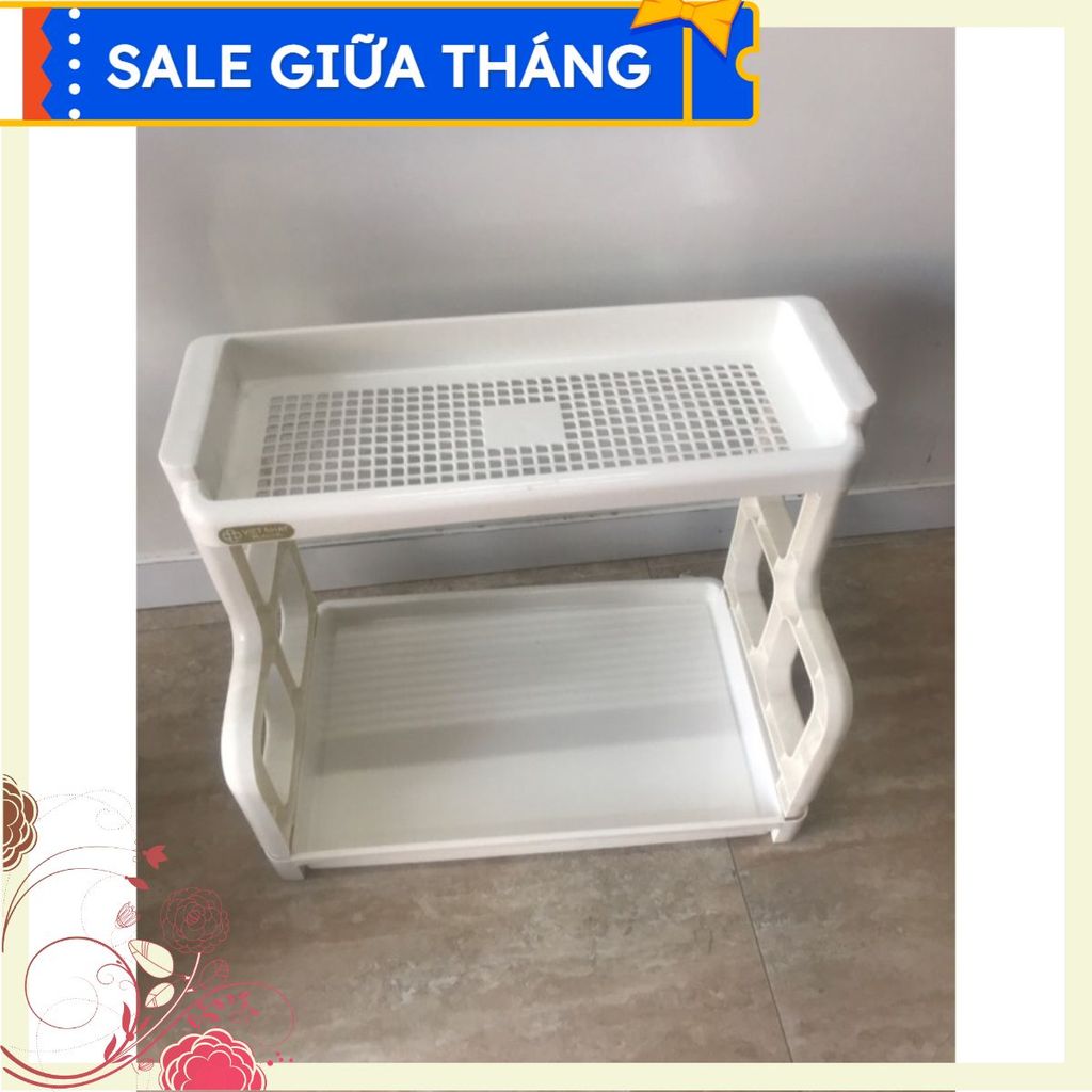 Đúng hàng đúng chất lượng Kệ bếp, kệ gia vị 2 tầng, cao cấp 5566 5566 Chữ tín quý hơn vàng
