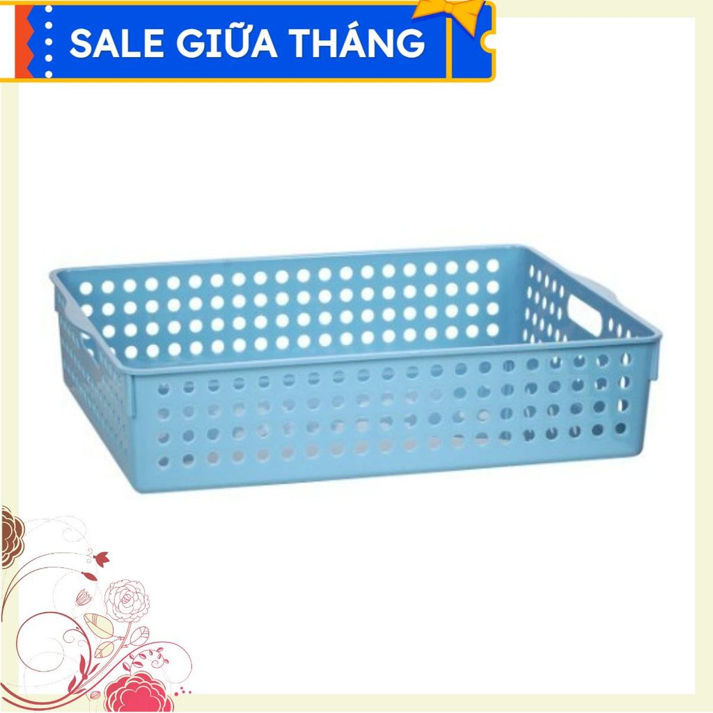 Đúng hàng đúng chất lượng COMBO 5 Khay nhựa chữ nhật, rổ nhựa B5, A4 Chữ tín quý hơn vàng