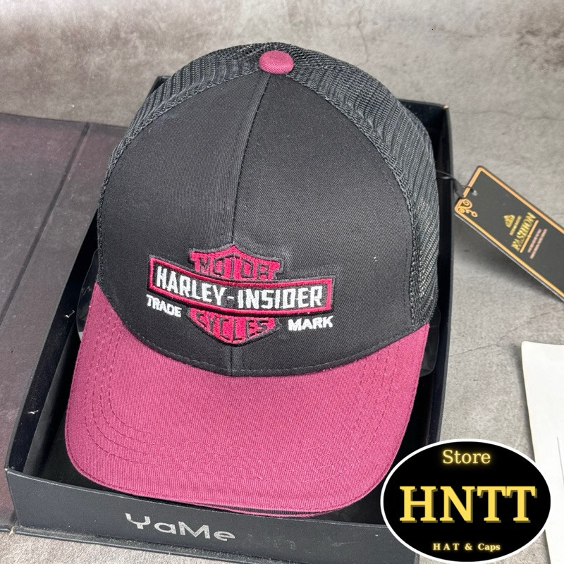 Mũ Lưỡi Trai Phối Lưới Thêu MOTOR Harley - Insider Thời Trang Cao Cấp Nam Nữ