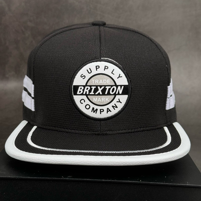 Mũ Hiphop , Nón SnapBack Thể Thao Kaki Thêu BRIXTON Thời Trang Phong Cách Nam Nữ