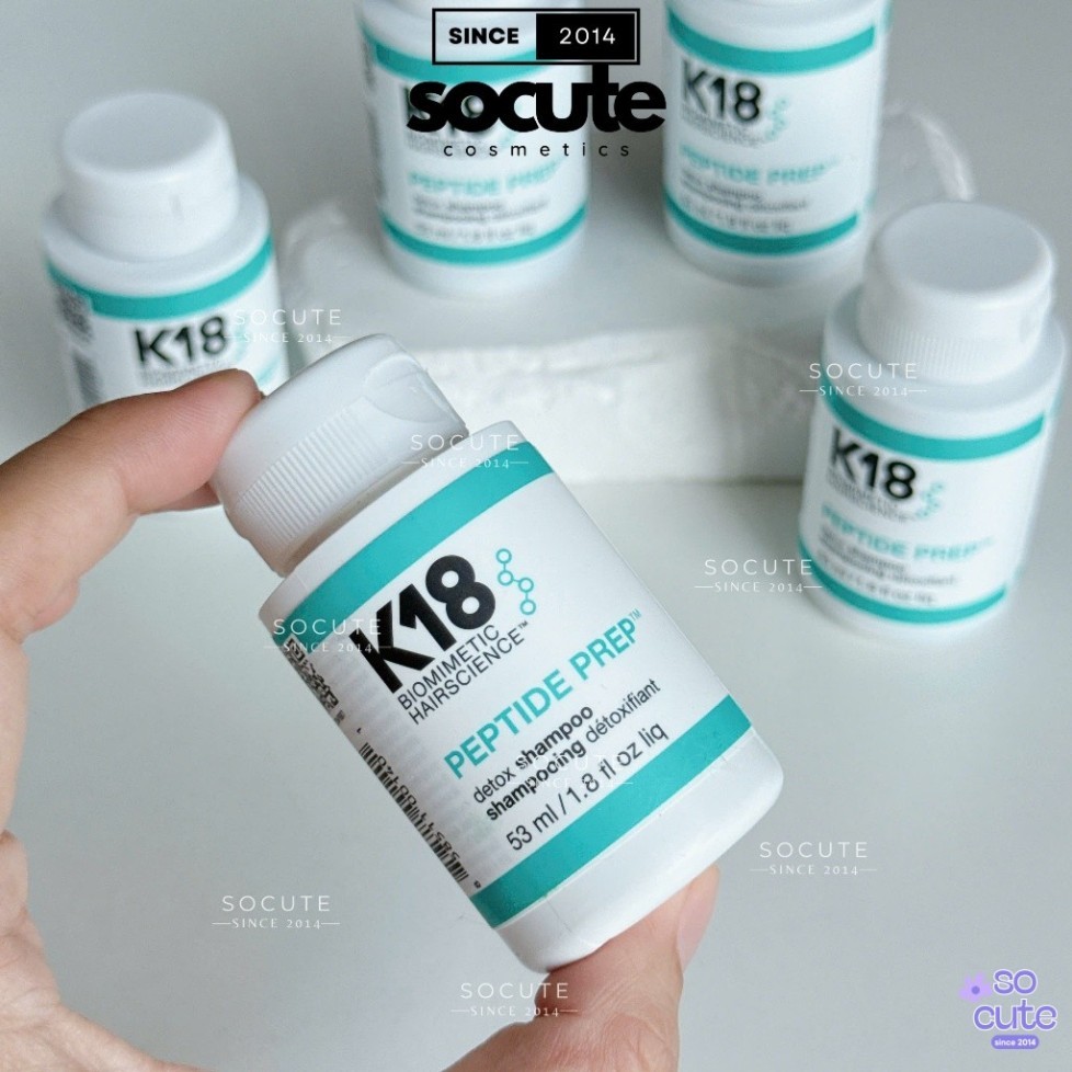 [MINI 53ML] Dầu Gội Thải Độc, Làm Sạch Sâu K18 PEPTIDE PREP™ Detox Shampoo