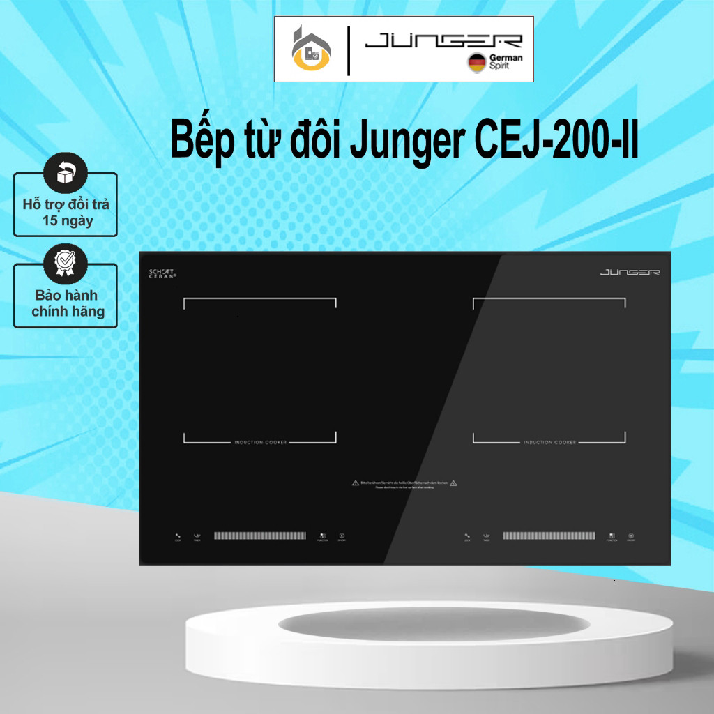 Bếp từ đôi Junger CEJ-200-II