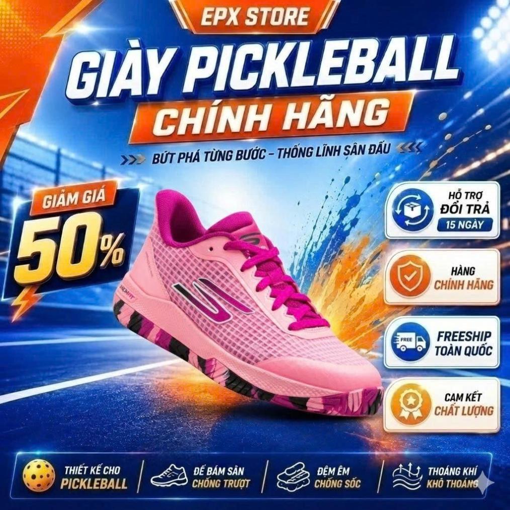 EPX STORE –  Giày Thể Thao Skechers Viper Court Pro 'Pink'
