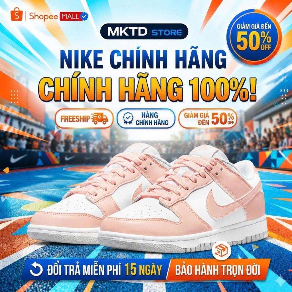 MKTD STORE -  Giày Nike Wmns Dunk Low 'Orange Pearl'