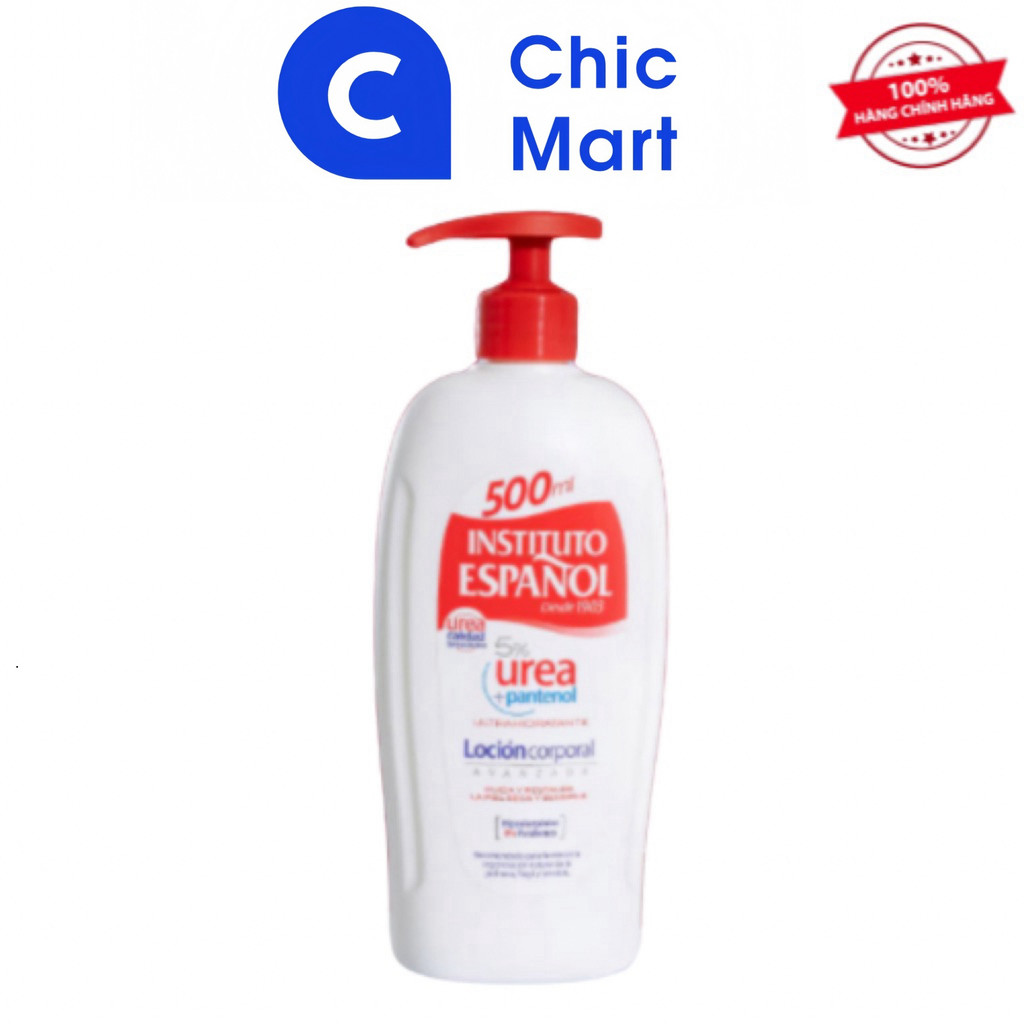 [Chính Hãng] Sữa dưỡng ẩm Instituto Espanol Urea Lotion 5% Urea + Panthenol 500ml