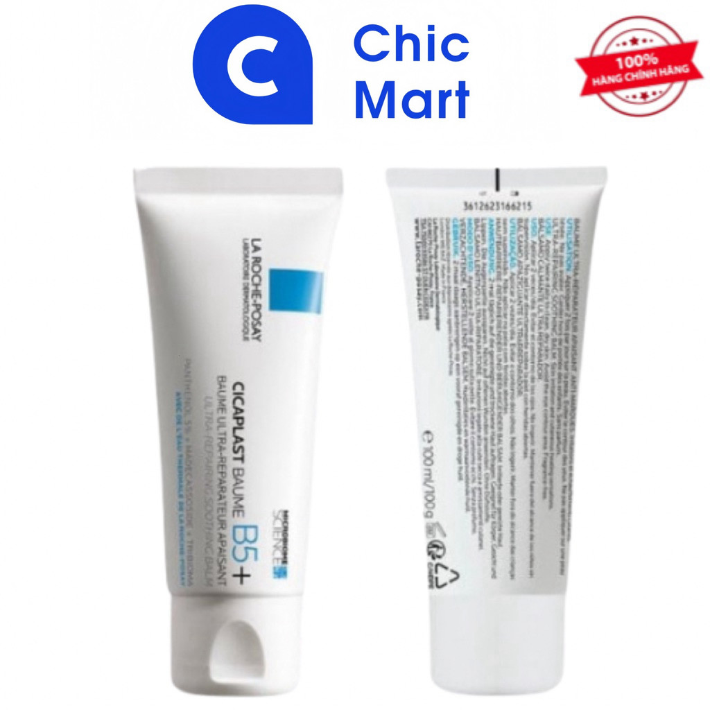 [Chính Hãng] Kem B5 La Roche Posay Cicaplast Baume Cream B5 & Gel B5 - Cấp Ẩm VàTái Tạo Da