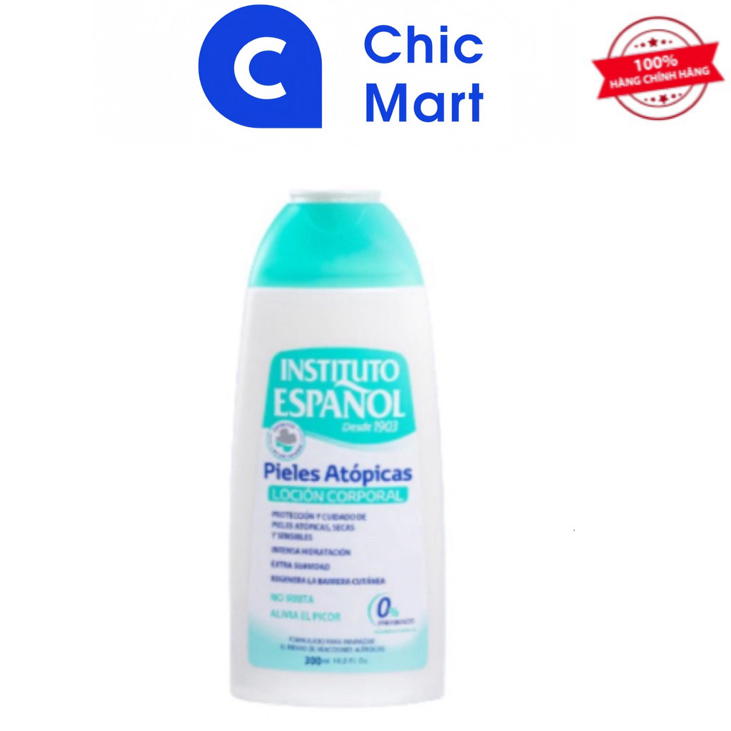 [Chính Hãng] Sữa dưỡng thể Instituto Espanol hỗ trợ dưỡng ẩm và làm dịu da Pieles Atopicas Locion Co