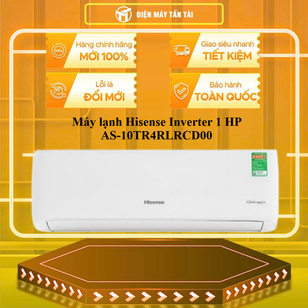AS-10TR4RLRCD00 - Máy lạnh Hisense Inverter 1HP DƯỚI 15M2 - CHÍNH HÃNG ]