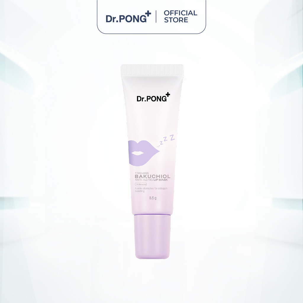 Mặt nạ dưỡng môi Dr.PONG Timeless Bakuchiol Anti-aging Lip Mask 8.5g
