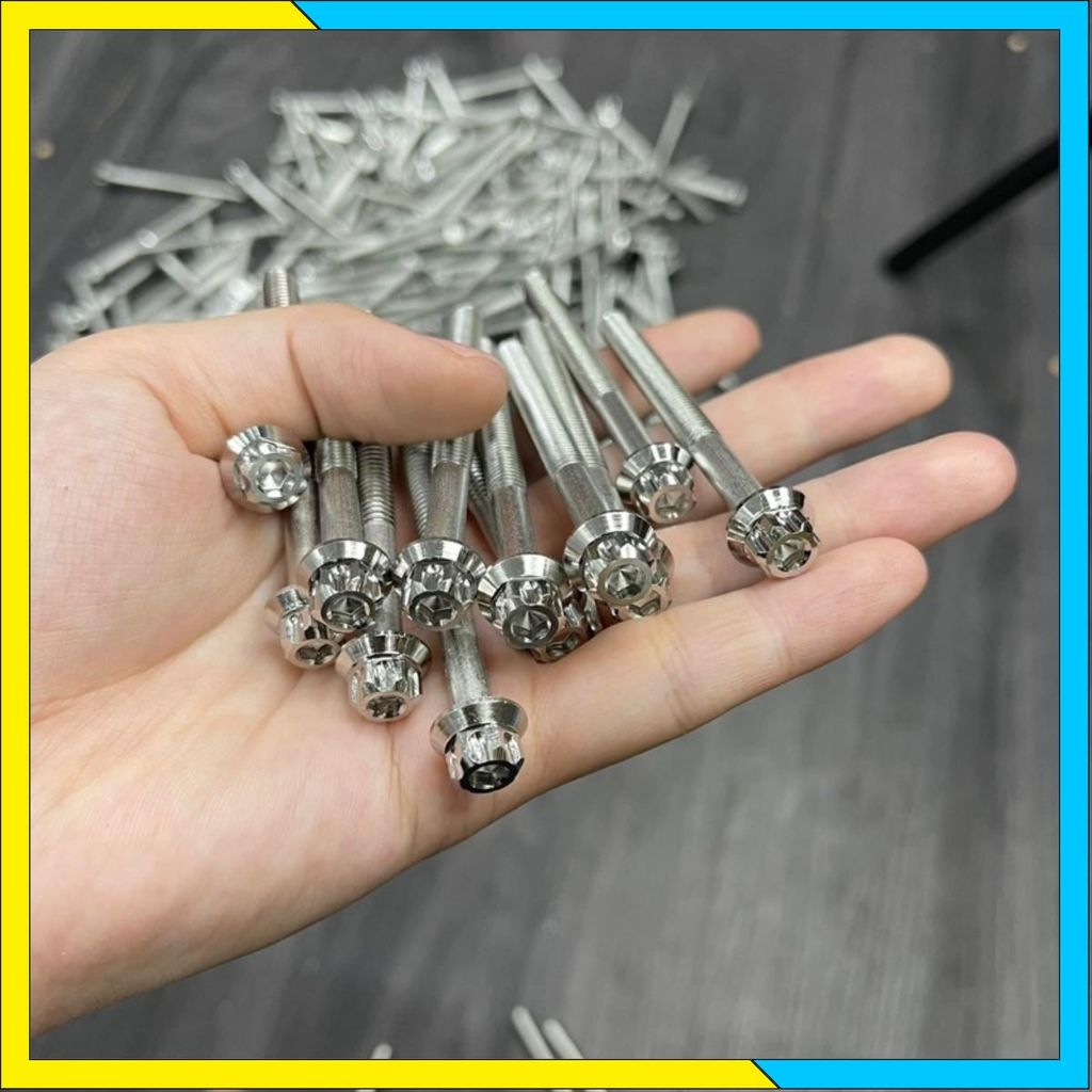 Bộ 21 con ốc SALAYA gắn full lốc máy Ex150/155/135/2010 [SALE]
