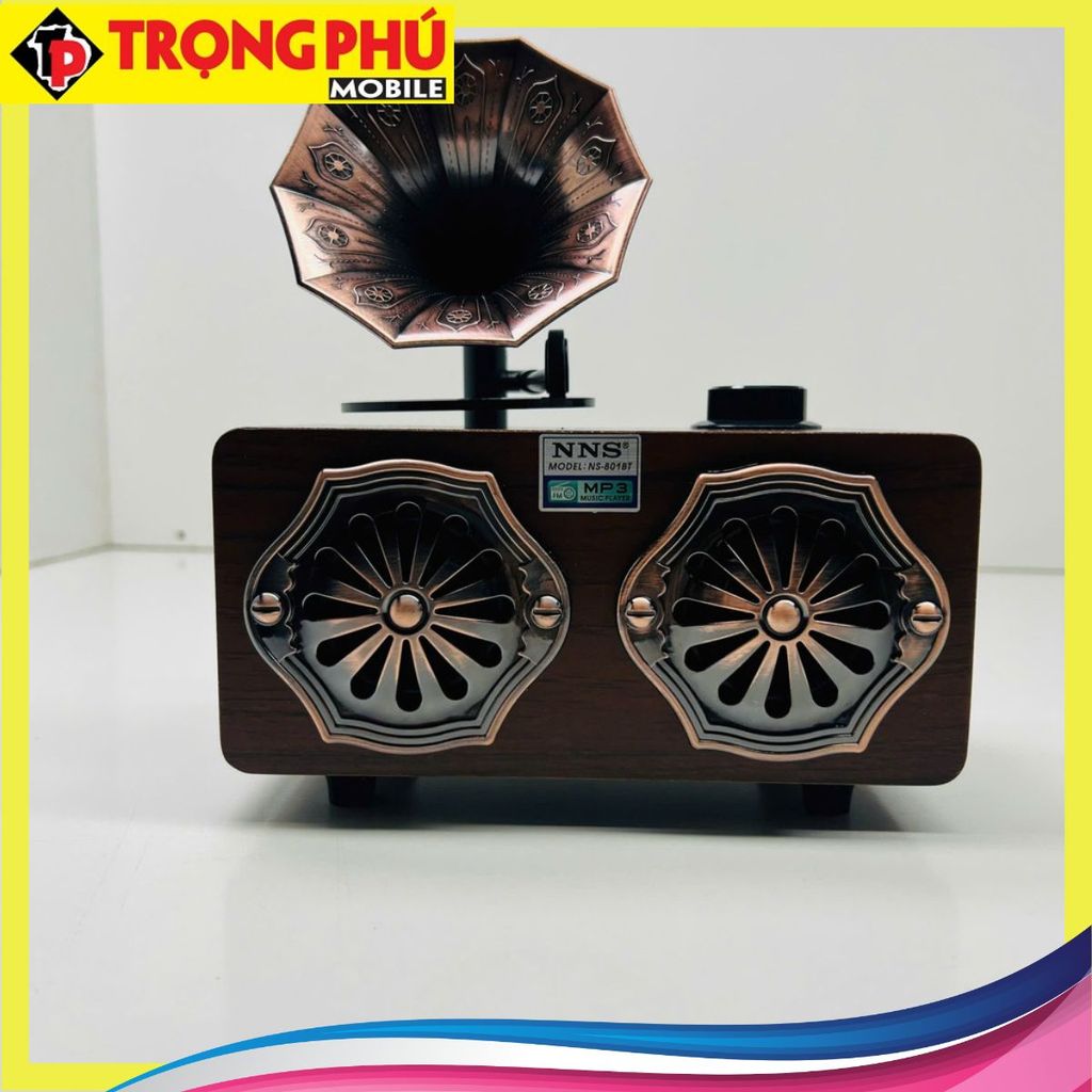 Loa bluetooth gỗ cổ điển NS-801BT Online