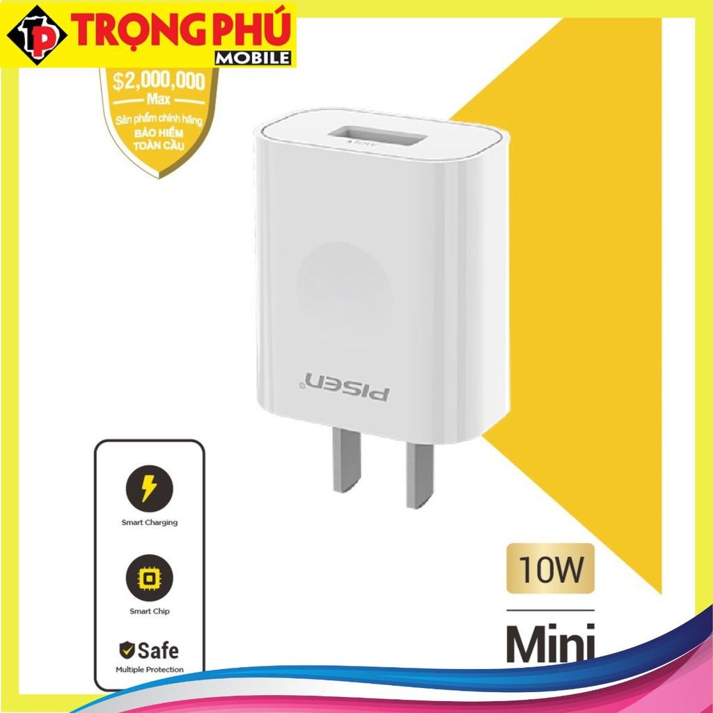 Cốc sạc Usb Pisen TS-C134/C132 Online