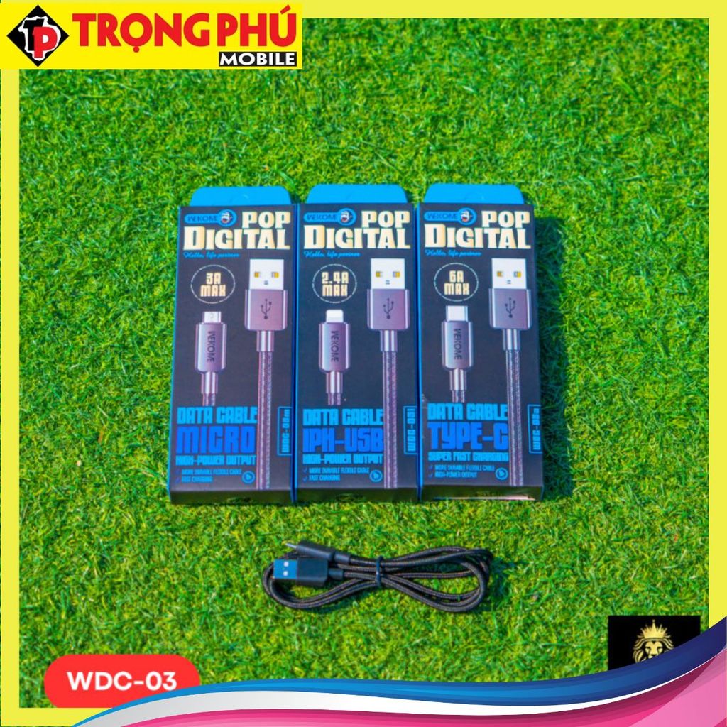 Cáp sạc Usb-Lighting Wekome WDC-03 Online