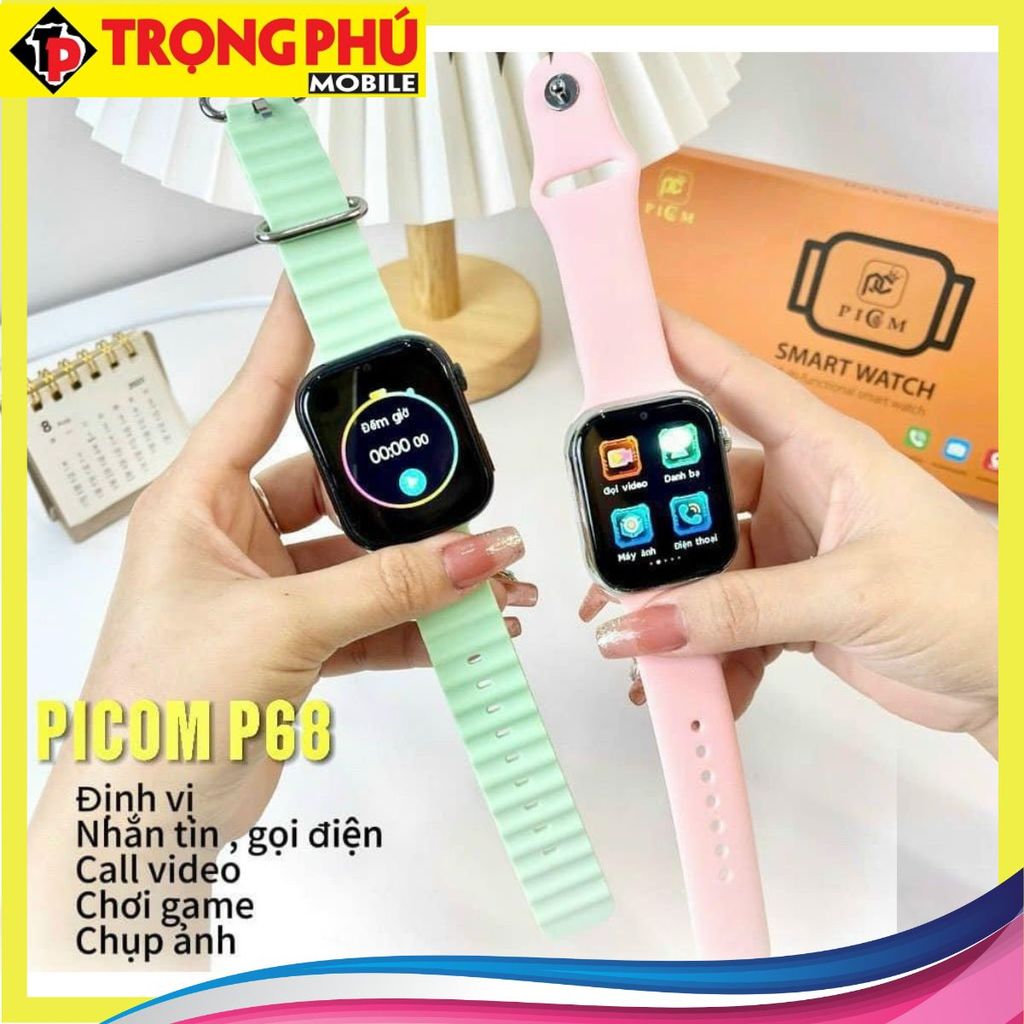 Đồng hồ định vị trẻ em Picom P68 plus đen Online