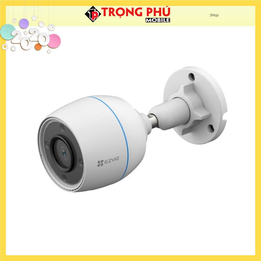 Camera EZVIZ H3C color 3MP ngoài trời Shop