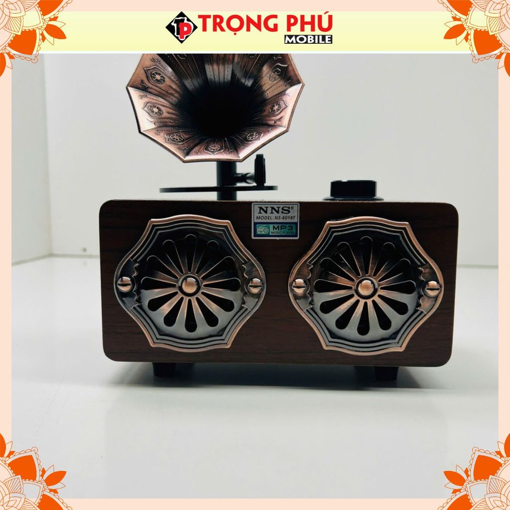 Loa bluetooth gỗ cổ điển NS-801BT CH1 best sale