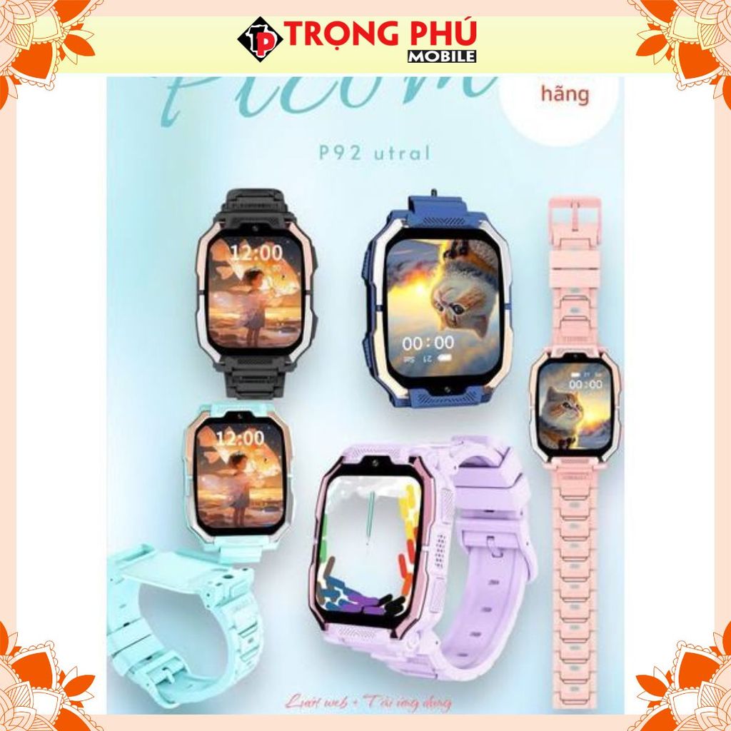 Đồng hồ định vị trẻ em Picom P92 Utral CH1 best sale