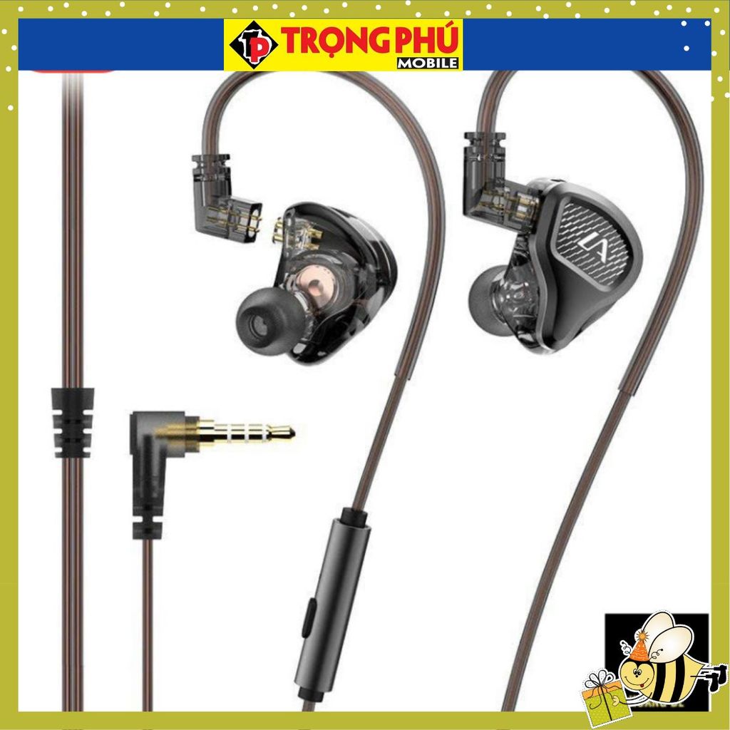 Tai nghe dây đầu tròn Wekome YC08 3.5 CH02