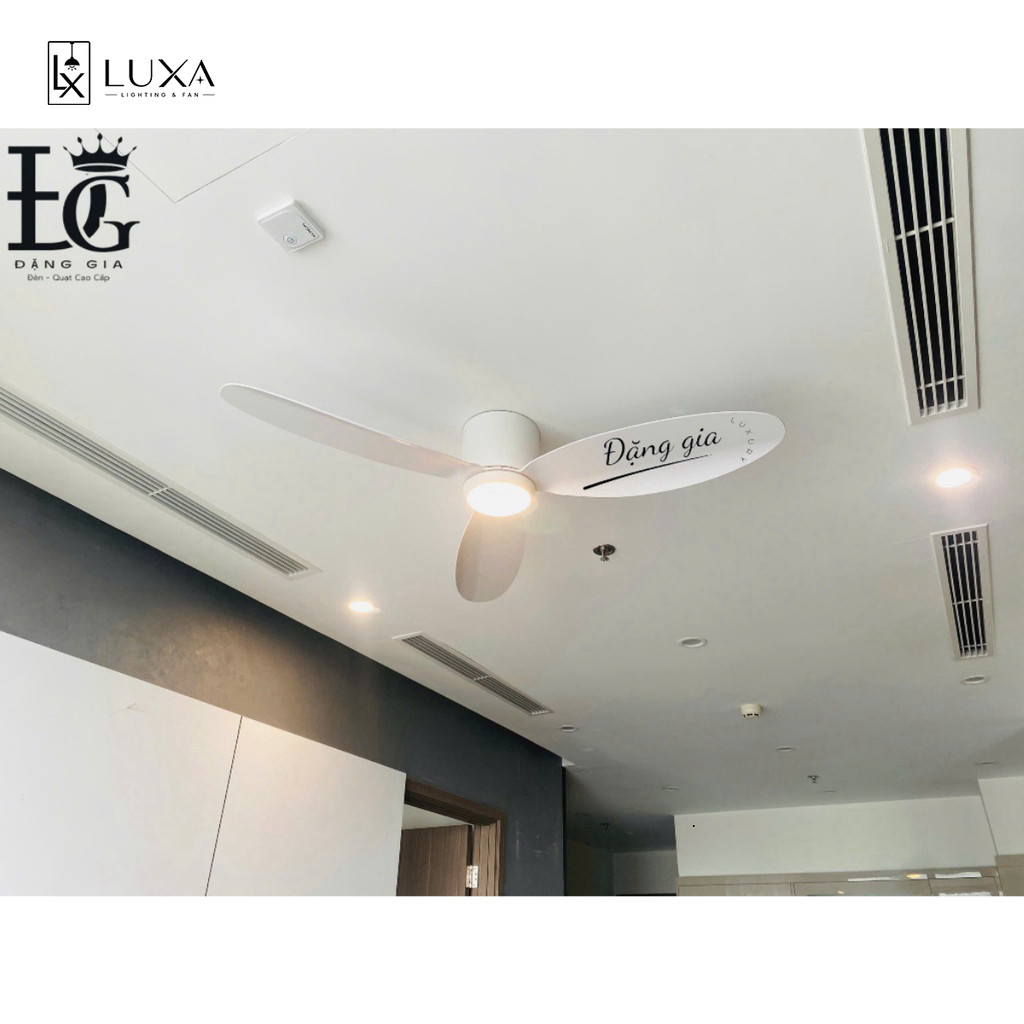 Khăn Quạt Trần Cao Cấp Đẹp 180° Đèn LED Chùm 5 LED 120-230V LUXA SHOP