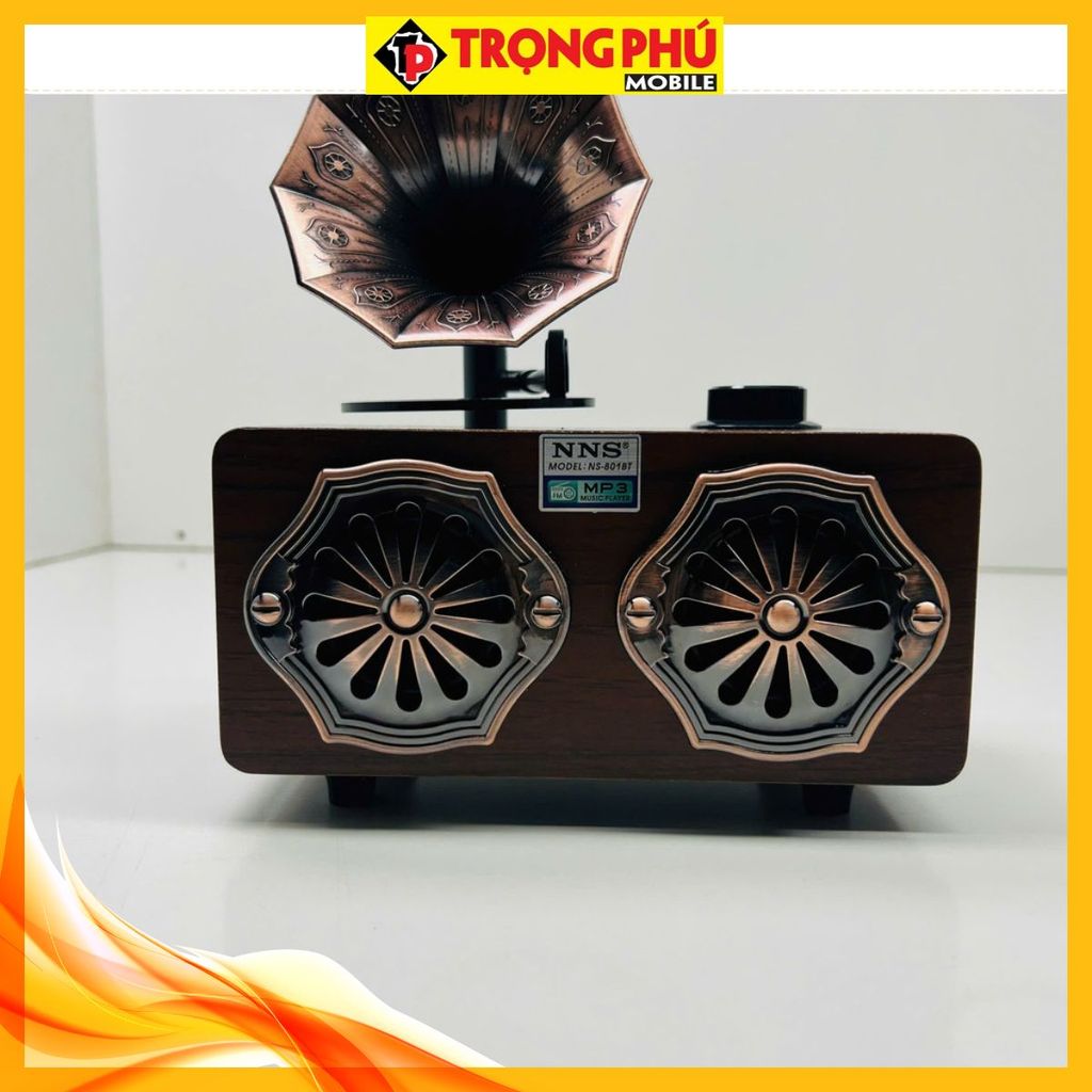 Loa bluetooth gỗ cổ điển NS-801BT CH3 Hot