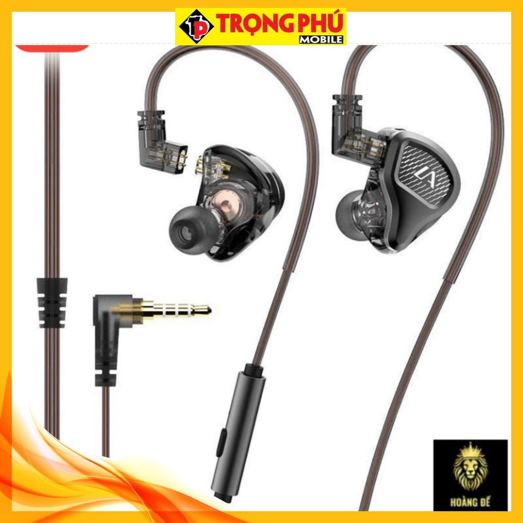 Tai nghe dây đầu tròn Wekome YC08 3.5 CH3 Hot