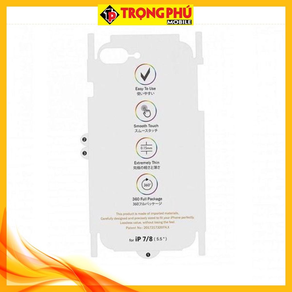 Miếng dán PPF cho điện thoại Samsung -PPF sau nhựa tổng hợp CH3 Hot
