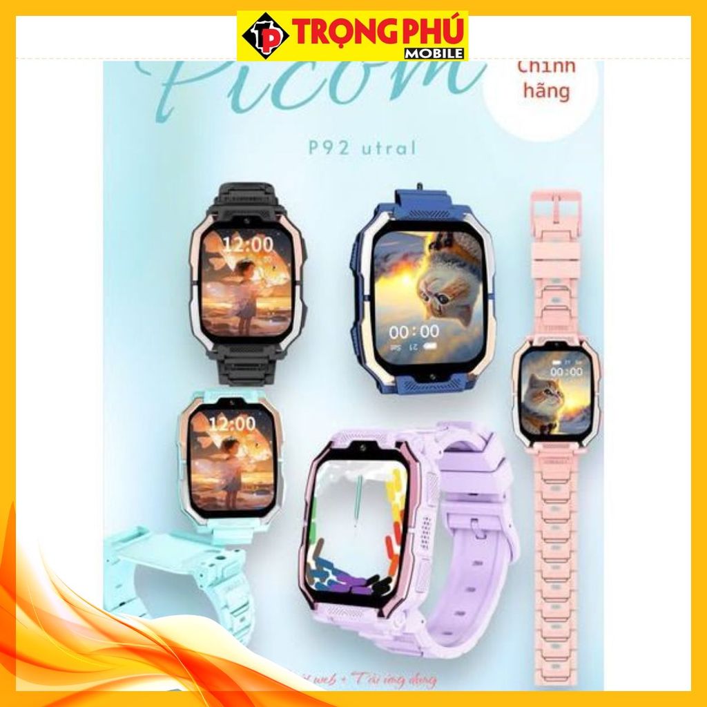 Đồng hồ định vị trẻ em Picom P92 Utral CH3 Hot
