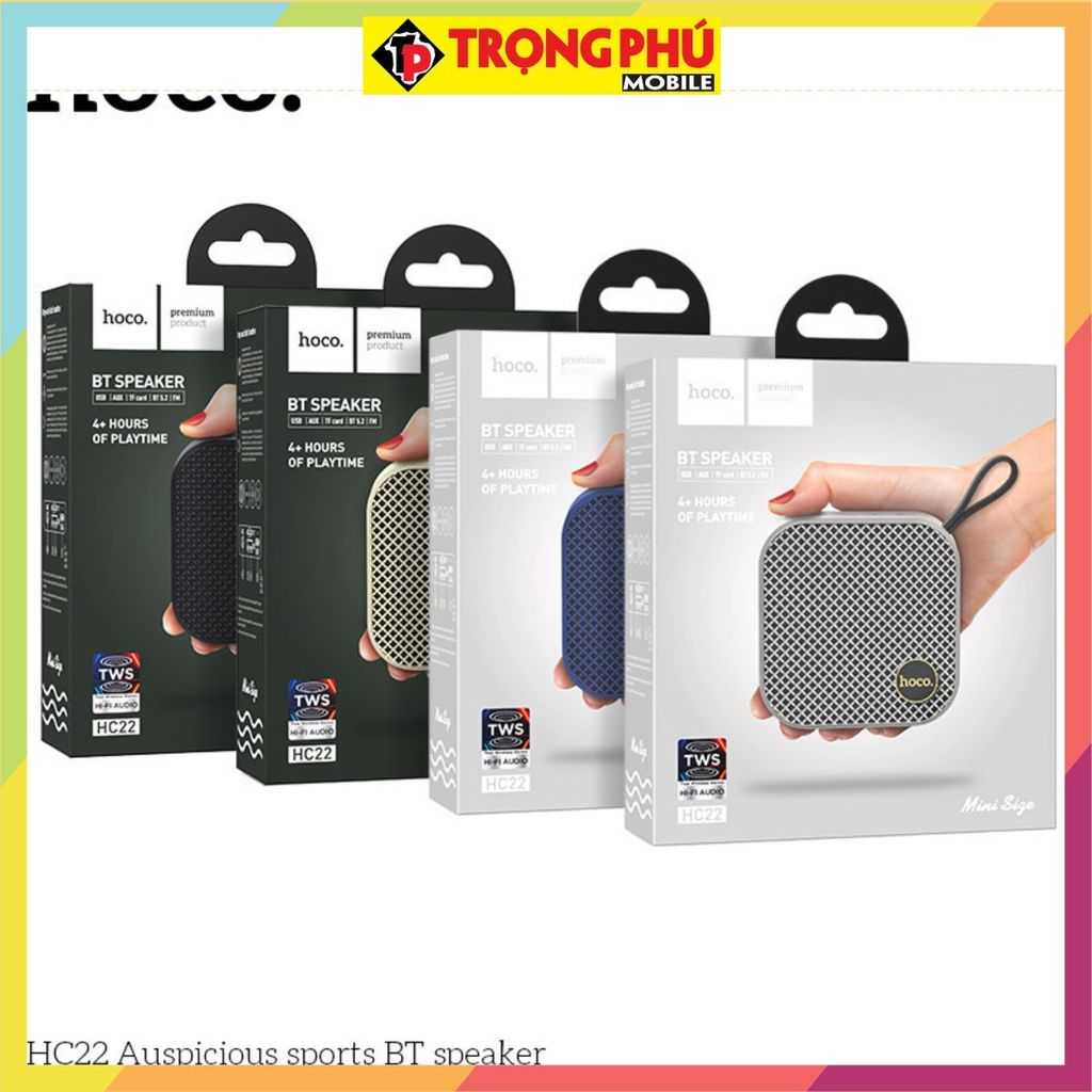 Loa bluetooth Hoco HC22 Auspiciouas sport CH4 khuyến mãi