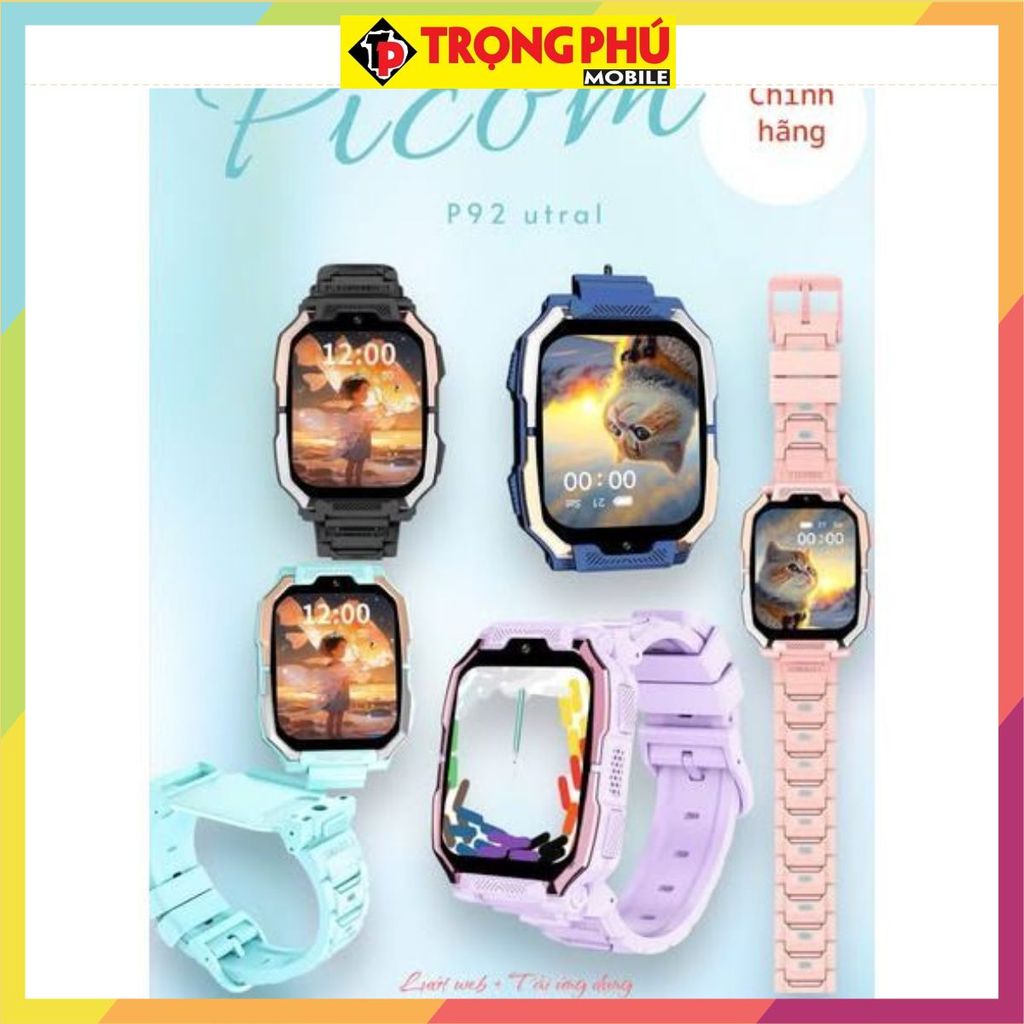 Đồng hồ định vị trẻ em Picom P92 Utral CH4 khuyến mãi