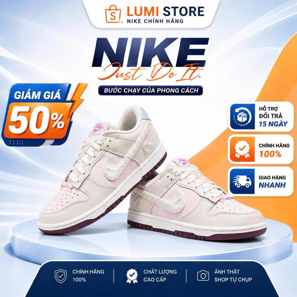 [LUMI STORE] Giày Nike Dunk Low 'Valentine's Day'