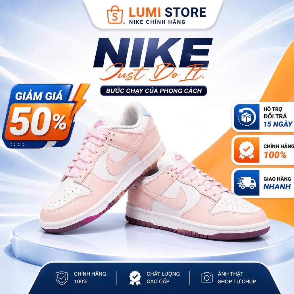 [LUMI STORE] Giày Nike Wmns Dunk Low 'Orange Pearl'