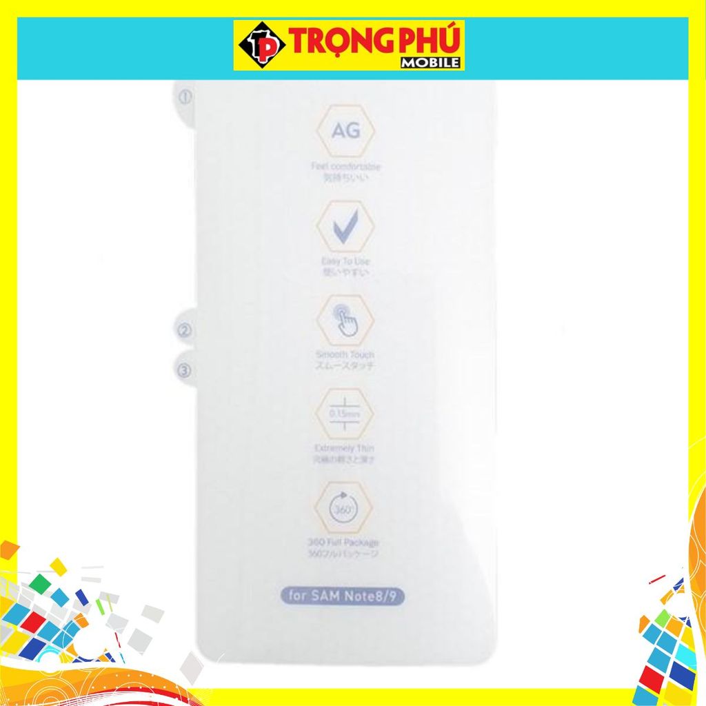 Miếng dán PPF cho điện thoại Samsung -PPF trước nhựa tổng hợp CH5 hot sale