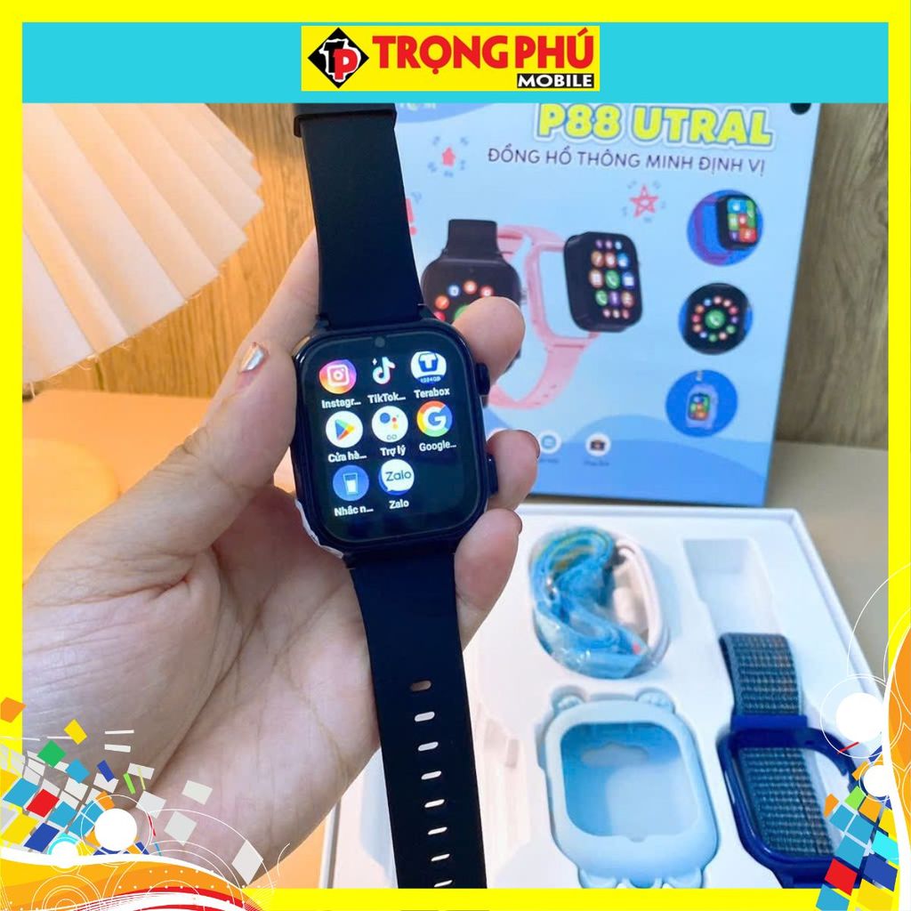 Đồng hồ định vị trẻ em Picom P88 Utral CH5 hot sale