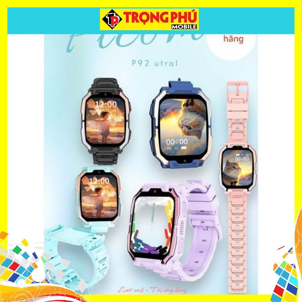 Đồng hồ định vị trẻ em Picom P92 Utral CH5 hot sale